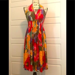 CALVIN KLEIN FLORAL DRESS